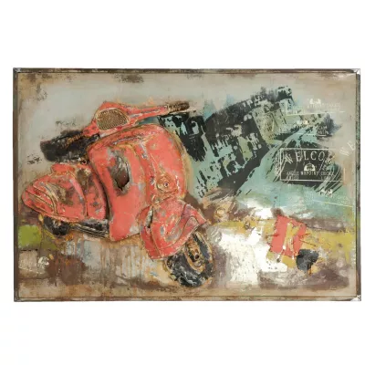 Clayre & Eef Wandbild 120x80 cm