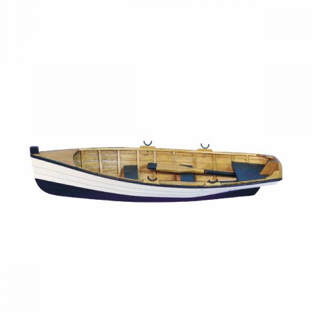 Ruderboot, Holz, L: 30cm, H: 5cm