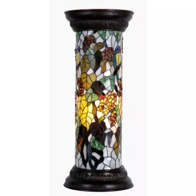 Clayre & Eef Säulenlampe im Tiffany-Stil 78 x 31 cm