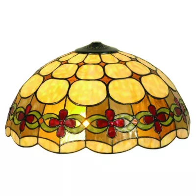 Clayre & Eef Tiffany Lampenschirm 50cm "Blumenranke"