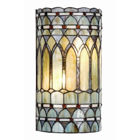 Clayre & Eef Wandlampe Tiffany 20x11x36 cm E14/max 2x40W