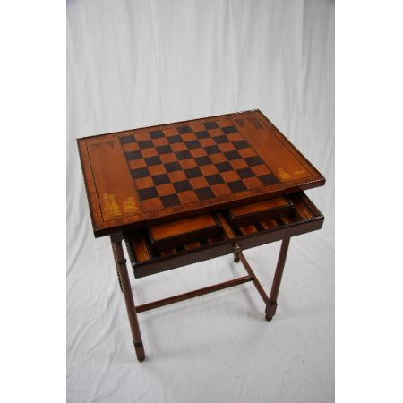 "Burl" Englischer Schach Spieltisch