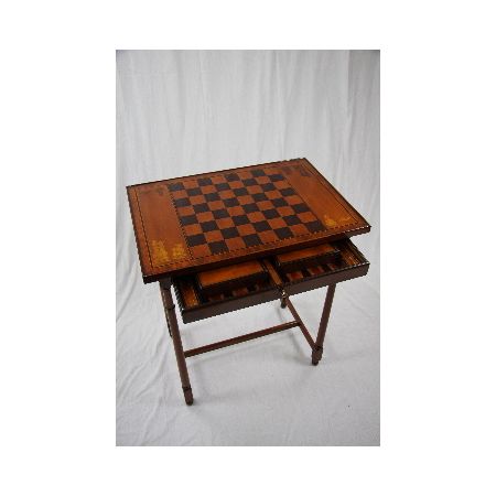 "Burl" Englischer Schach Spieltisch