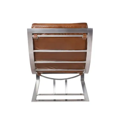 Sessel "MADRID" aus Vintage-Leder