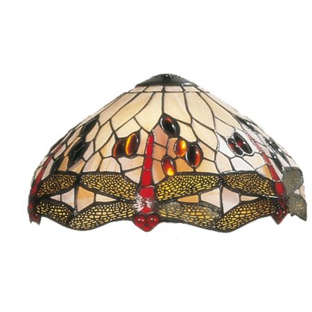 Lampenschirm Tiffany-Stil ca. Ø 30cm Libellen