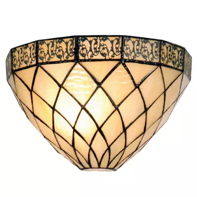 Clayre & Eef Wandlampe Tiffany 30x15x20 cm E14/max 1x40W