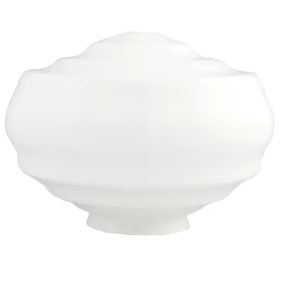 Clayre & Eef Lampenschirm Glass weiß 16*? 25 cm