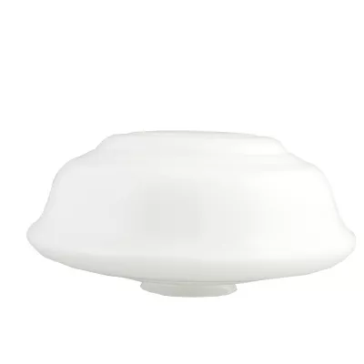 Clayre & Eef Lampenschirm Glass weiß 16*? 33 cm
