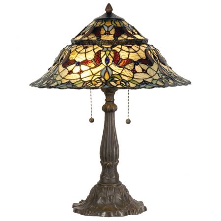 Tischlampe im Tiffany Stil 46x65cm