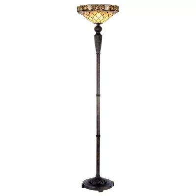 Clayre & Eef Stehlampe Tiffany Ø 41x179 cm E27/max 1x60W