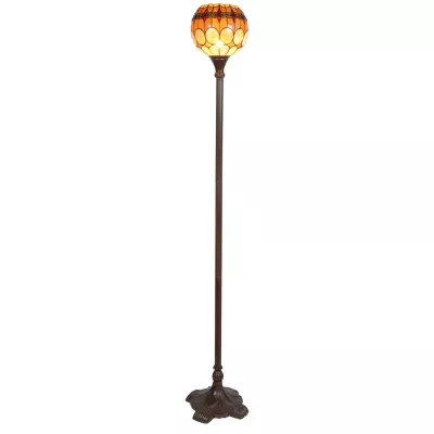 Clayre & Eef Stehlampe Tiffany Ø 27x184 cm E27/max 1x60W