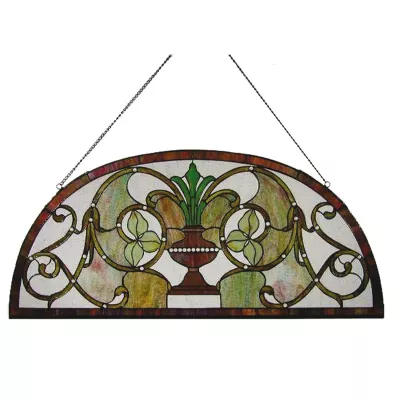 Clayre & Eef Tiffany Fensterbild Vase