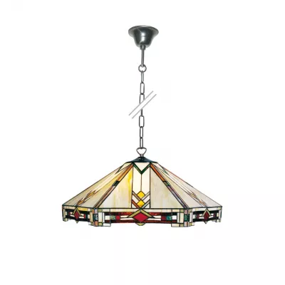 Clayre & Eef Tiffany Hängelampe Ø 58cm "Cheyenne"