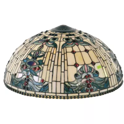 Clayre & Eef Tiffany Lampenschirm "Cold Colours" Ø 50 cm