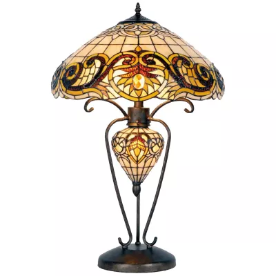 Clayre & Eef Tischlampe Tiffany Ø 46x76 cm E27/max»