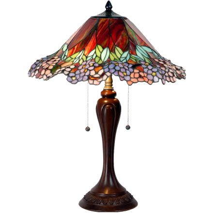Tischlampe im Tiffany Stil 46x57cm