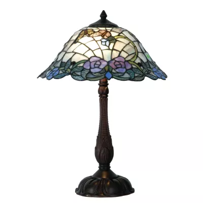 Clayre & Eef Tischlampe Tiffany-Stil ca. Ø 40 cm