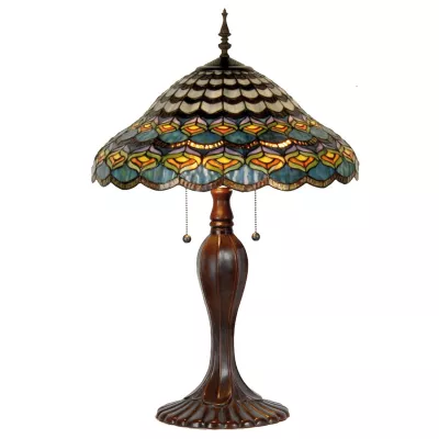 Tischlampe Tiffany-Stil ca. Ø 50 cm