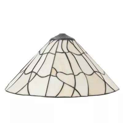 Clayre & Eef Tiffany Lampenschirm ca. Ø 40cm Liniengewirr
