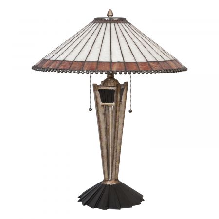 Clayre & Eef Tiffany XXL Tischlampe Höhe 65 x 51 cm