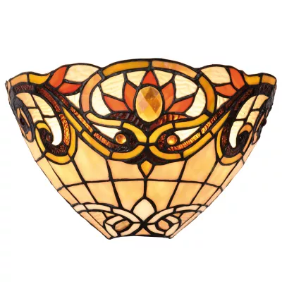 Clayre & Eef Wandlampe Tiffany 30x15x20 cm E14/max 1x40W