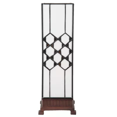 Clayre & Eef Tischlampe Tiffany 12x12x36 cm E14/max 1x25W