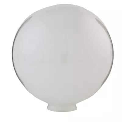 Clayre & Eef Lampenschirm kugelförmig weiß 50 * Ø 50 cm KH15,5cm