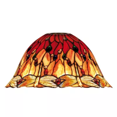 Clayre & Eef Tischlampe Tiffany Ø 40x54 cm E27/max 2x60W