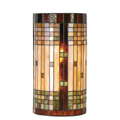 Clayre & Eef Wandlampe Tiffany 20x11x36 cm E14/max 2x40W