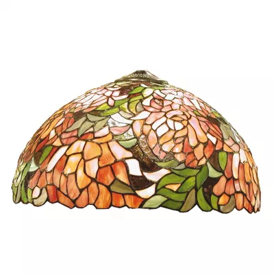 Lampenschirm Tiffany-Stil Blümenmuster ca. Ø 40cm