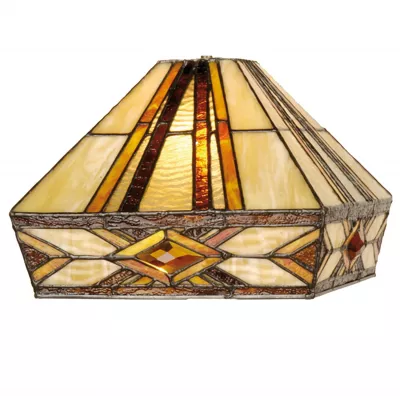 Clayre & Eef Lampenschirm Tiffany-Stil ca. Ø 23cm