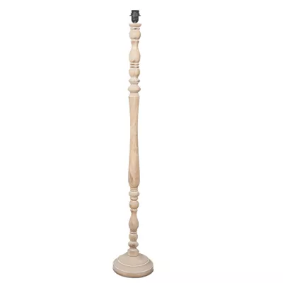 Clayre & Eef Stehlampe Lampenfuss braun ca. Ø20 x 134 cm E27 max 60w