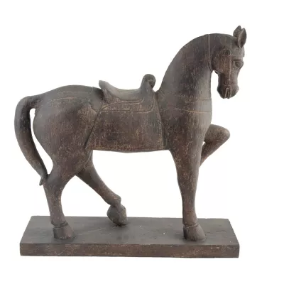 Clayre & Eef Dekoration Figur Pferd ca. 50 x 15 x 52 cm