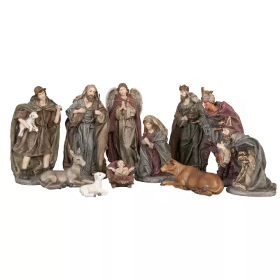 Clayre & Eef Krippenfiguren Set ca. Höhe 20 cm