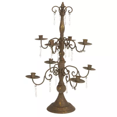 Clayre & Eef Kerzenhalter 32x32x64 cm