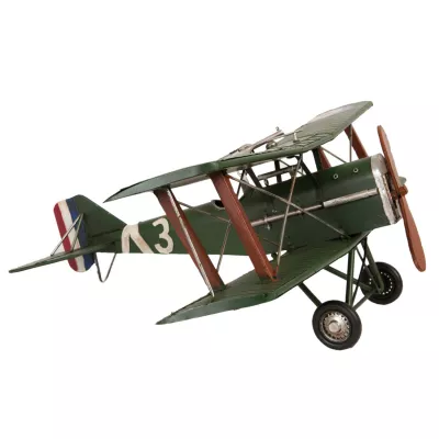 Clayre & Eef Blechmodel Airplane 60x47x23 cm