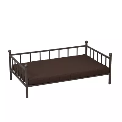 Clayre & Eef Hundbett-Gestell braun ca. 80 x 50 x 30 cm