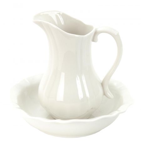 Clayre & Eef Ewer Ø 24x5 / Ø 13x21 cm