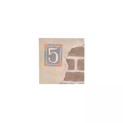 Clayre & Eef Gemälde "No. 5" 19*19*3cm