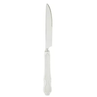 Clayre & Eef Tafelmesser Weiß ca. 22 cm