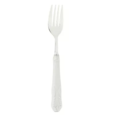 Clayre & Eef Dessert Gabel Weiß ca. 16 cm