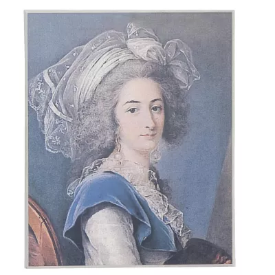 Clayre & Eef Gemälde "Woman" 30*37cm