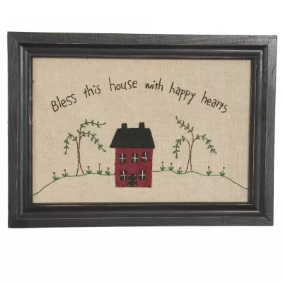 Clayre & Eef Gemälde "Bless this House" 39*28cm