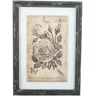 Clayre & Eef Gemälde "Rose" 35*49cm