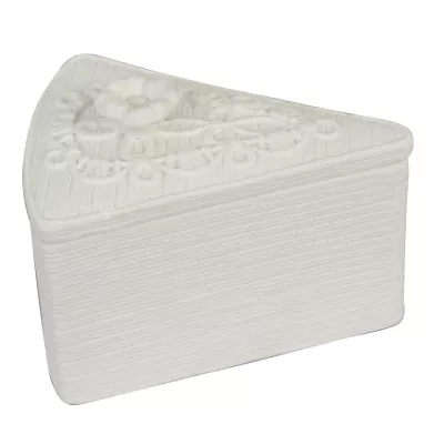 Clayre & Eef Dekoration "Kuchenstück" 11*8*8cm