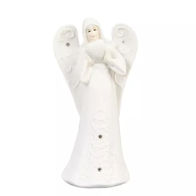 Clayre & Eef Schöner Deko Engel 9*6*17cm
