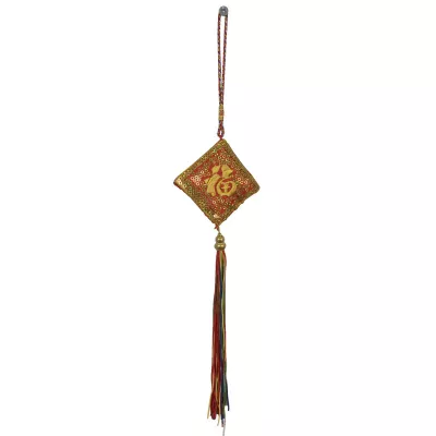 Clayre & Eef Deko "Asia" mit buntem Schweif 33cm