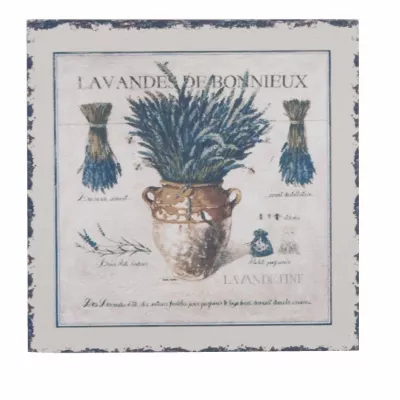 Clayre & Eef Glasuntersetzer "Blumenvase" 
