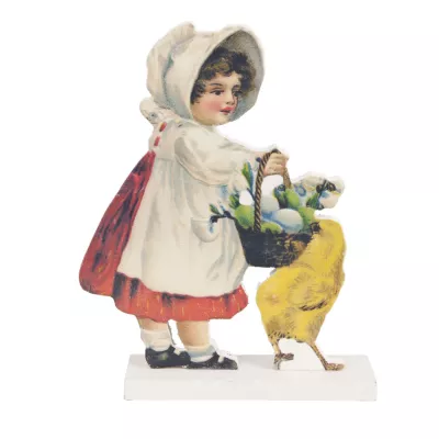 Clayre & Eef Mädchen Küken ca. 13 x 4 x 17 cm