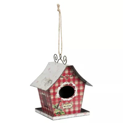 Clayre & Eef Vogelhaus, Tweety Home 15 x 12 x 18 cm